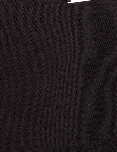 Chemise manches longues noir femme