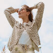 Chemise esprit veste blanc femme