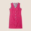 Robe fourreau r&eacute;versible rose fushia femme