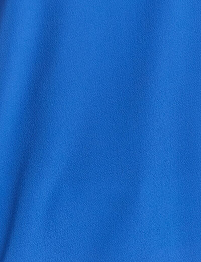 T-shirt manches courtes bleu electrique femme