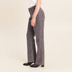 Jean bootcut longueur standard denim gris femme