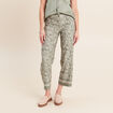 Pantalon r&eacute;versible gris femme