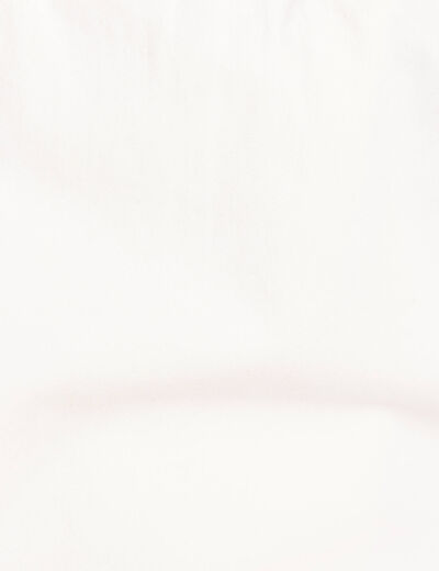 Pantalon mom blanc femme