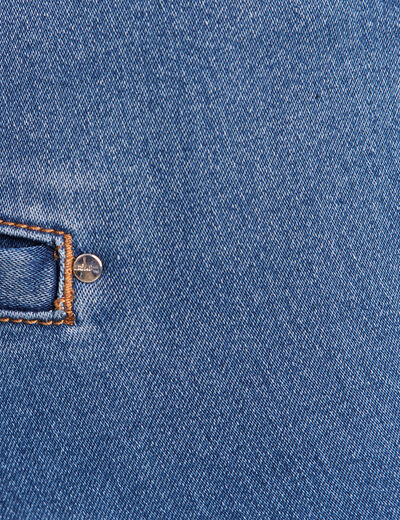 Jean bootcut taille haute denim stone femme