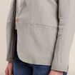 Veste esprit tailleur cintrée vert clair femme