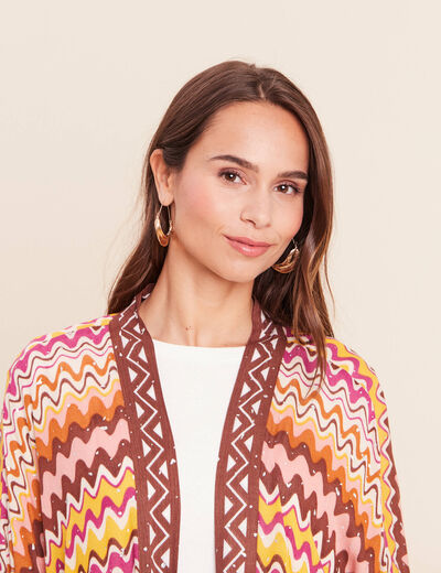 Kimono multicolore femme