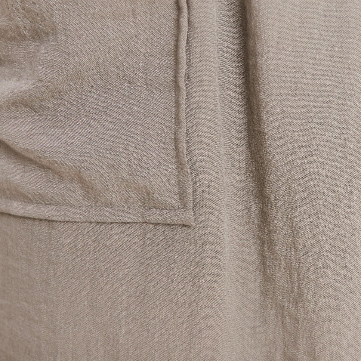 Jupe droite taille élastiquée vert clair femme