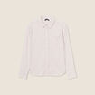 Chemise manches longues beige femme