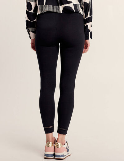 Legging taille haute noir femme