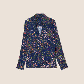chemise manches longues bleu marine femme Chemise manches longues bleu marine femme