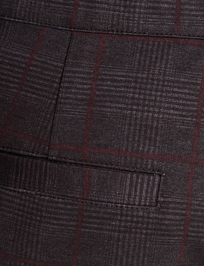 Pantalon gris fonc&eacute; femme