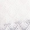 Gilet long manches courtes blanc femme