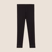 Pantalon legging 7/8&egrave;me noir femme
