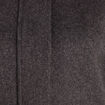 Manteau col montant doubl&eacute; gris fonc&eacute; femme