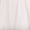 Robe droite fluide smockée ecru femme