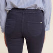Pantalon magique Le L&eacute;ger coupe ajust&eacute;e bleu marine femme