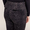 Pantalon tregging à pont noir femme