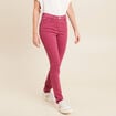 Jean magique L'Unique coupe ajust&eacute;e vieux rose femme