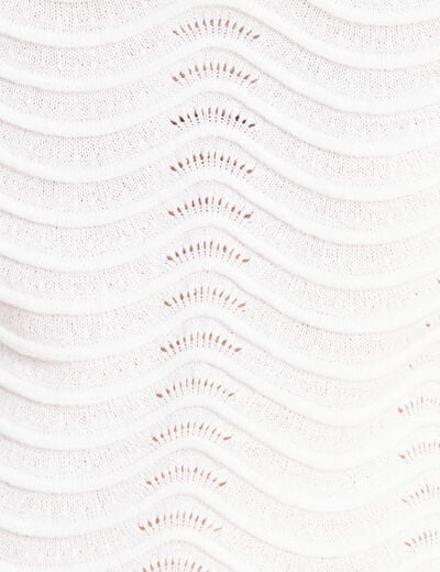 Polo manches courtes blanc femme