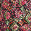 Robe évasée sequins multicolore femme
