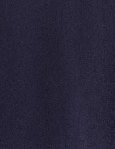 T-shirt manches courtes bleu foncé femme