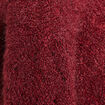 Pull manches longues ajour&eacute; bordeaux femme