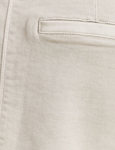 Jupe en jean taille standard vert clair femme