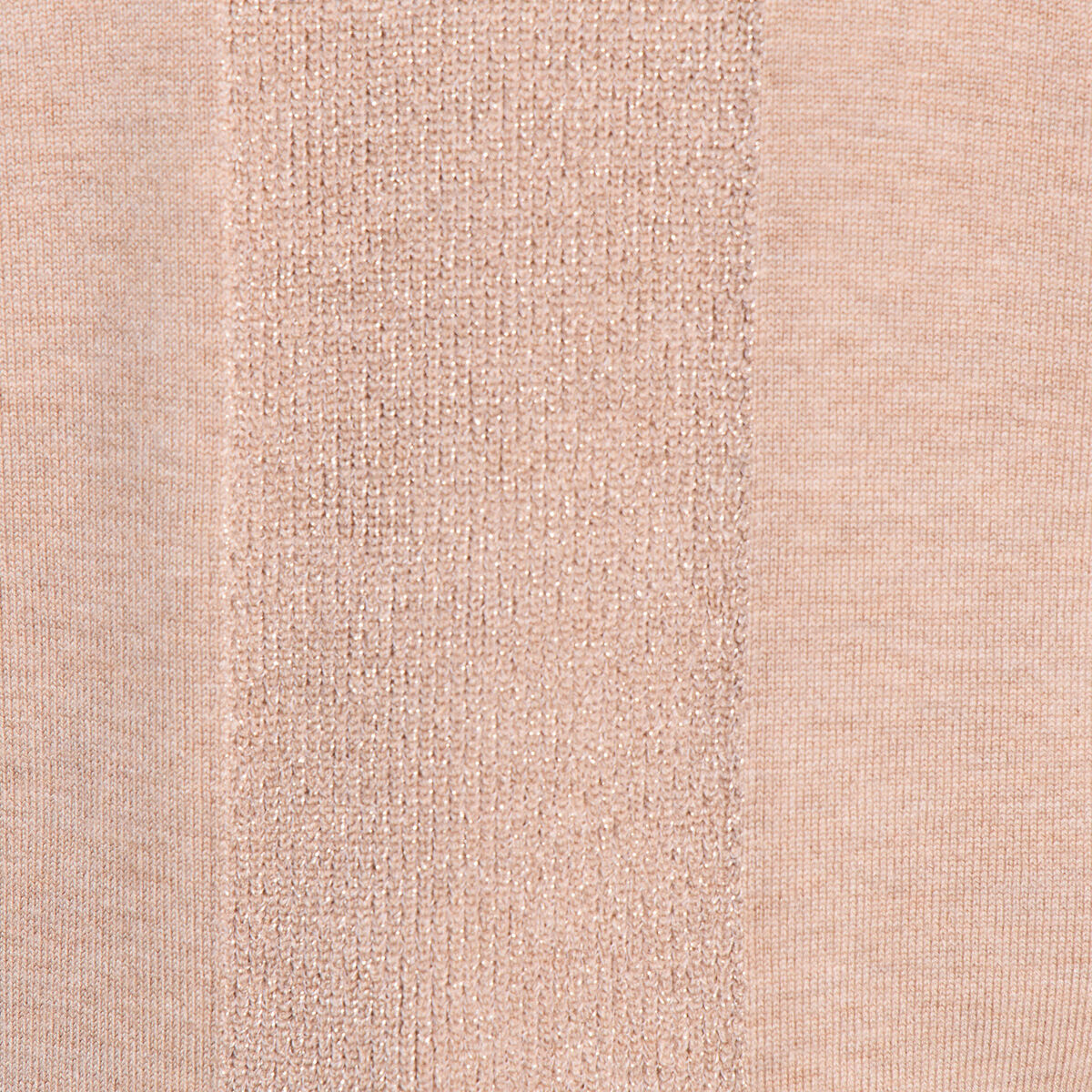 Pull manches longues beige femme