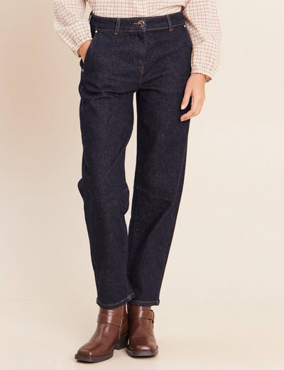 Jean denim brut femme