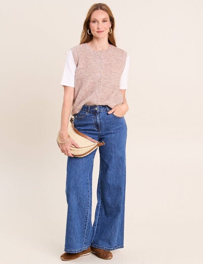 Jean denim stone femme