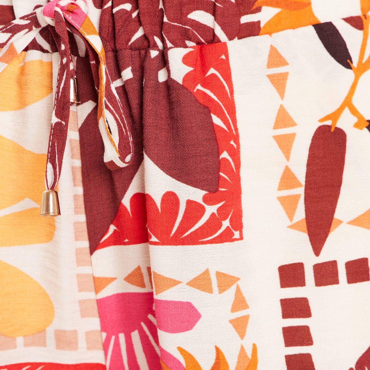 Bermuda multicolore femme