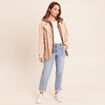 Jean coupe mom 7/8&egrave;me denim double stone femme