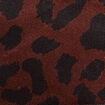 Pantalon coupe mom 7/8&egrave;me marron femme