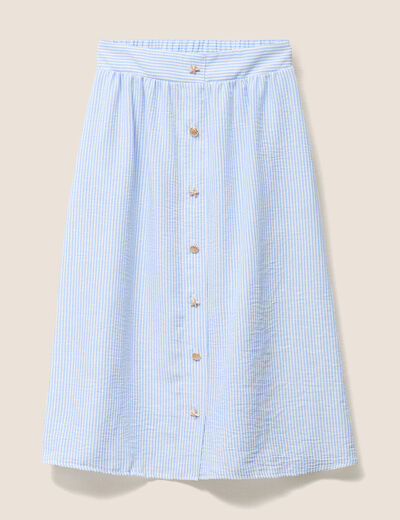 Jupe bleu femme