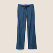 Jean large et fluide denim stone femme