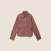 Veste ample marron femme