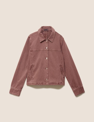 Veste ample marron femme