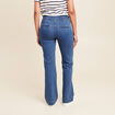 Jean bootcut taille haute denim stone femme