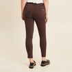 Pantalon magique Le L&eacute;ger coupe ajust&eacute;e marron fonc&eacute; femme