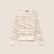 Gilet manches longues blanc femme