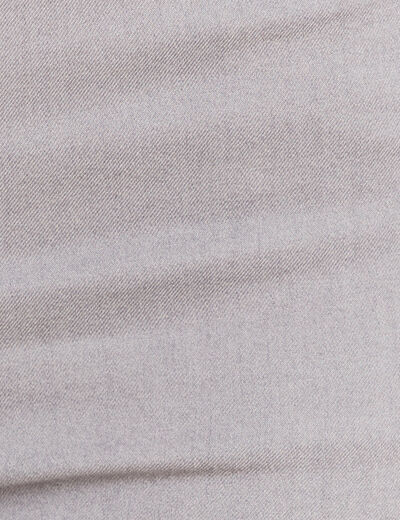 Pantalon ajusté sequins denim gris clair femme