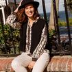 Gilet sans manches noir femme