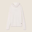 Pull manches longues ecru femme