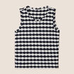 D&eacute;bardeur cintr&eacute; sans manches bleu marine femme