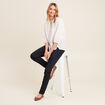 Blouse manches 3/4 ecru femme