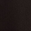 Pantalon tricot large noir femme