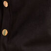 Top cintr&eacute; sans manches col rond noir femme
