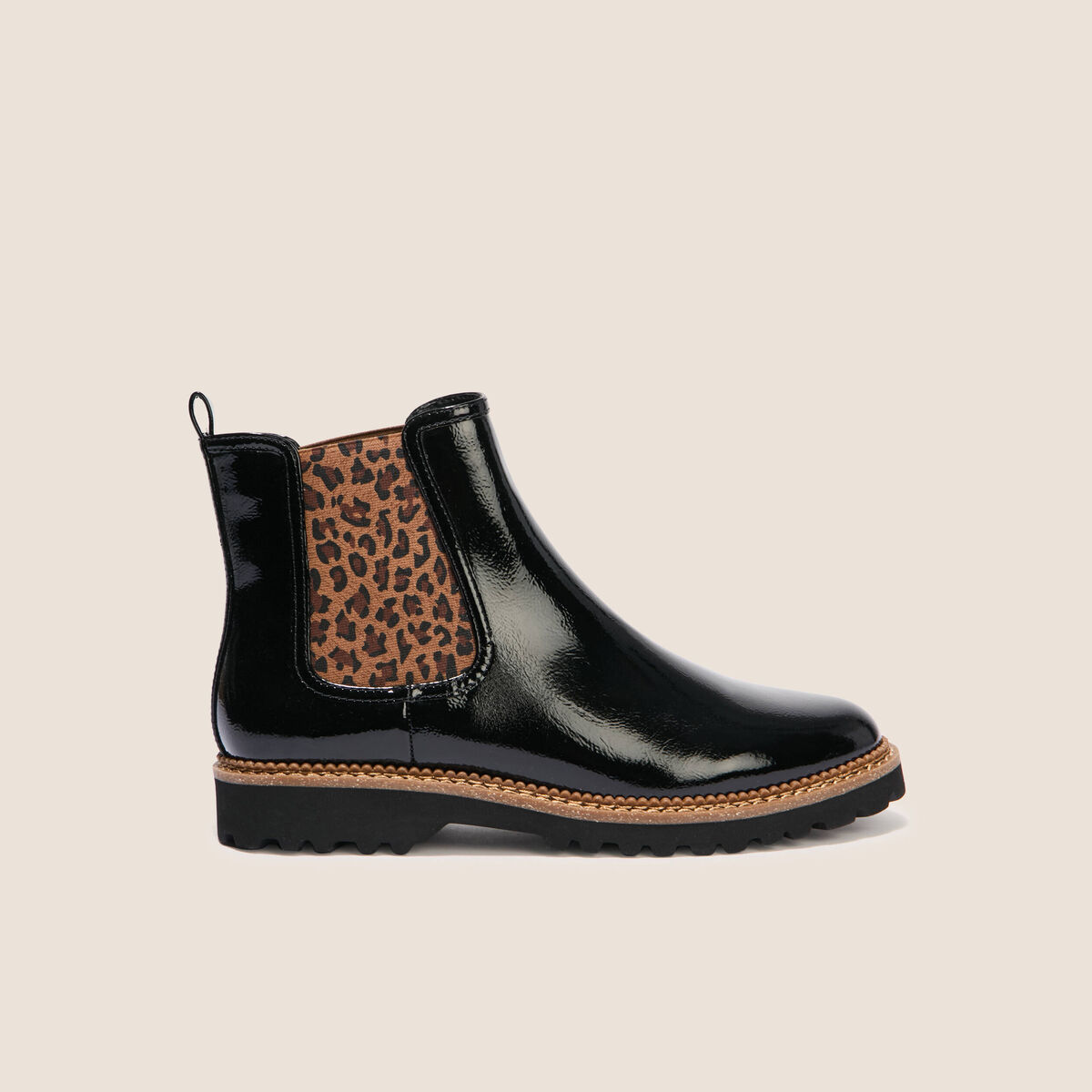 Bottines noir femme