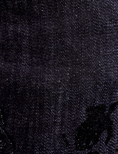 Jean ajusté taille standard denim gris femme