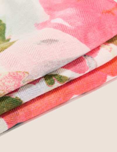 Foulard multicolore femme